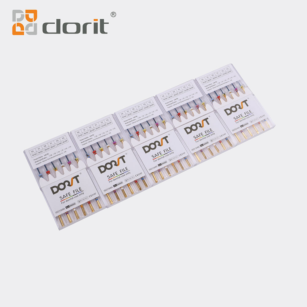DORIT Pro-taper Niti Rotary Files Mixed Pack with Heat Activation for Engine Use