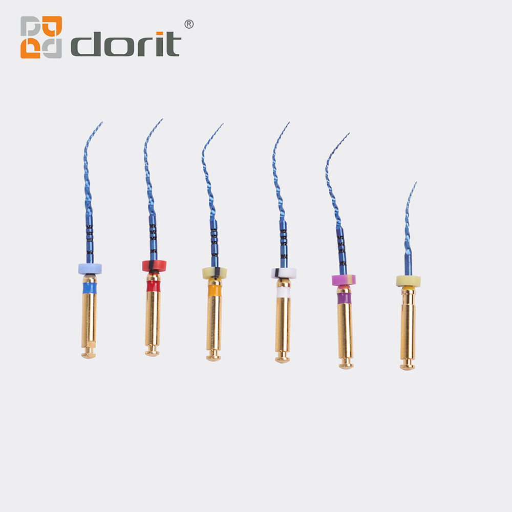 DORIT Pro-taper Niti Rotary Files Mixed Pack with Heat Activation for Engine Use